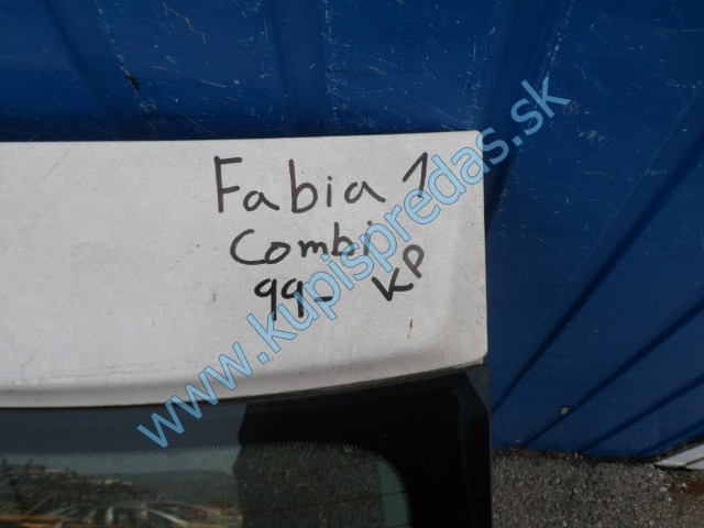 piate dvere na škodu fábiu 1 kombi, combi, 